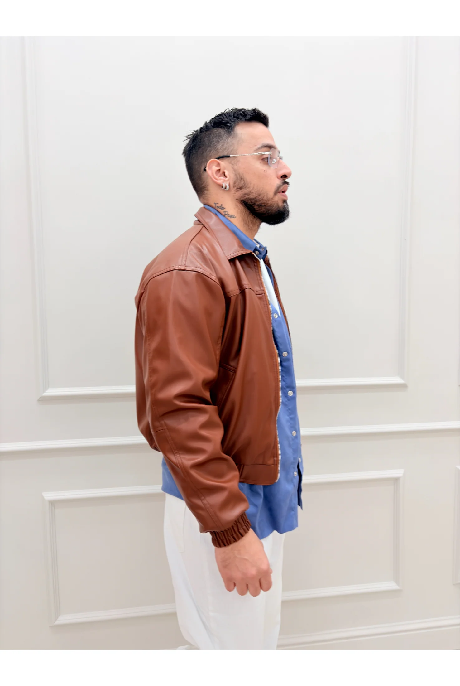 Giubbino MINIMAL ecopelle m052 - Image 6