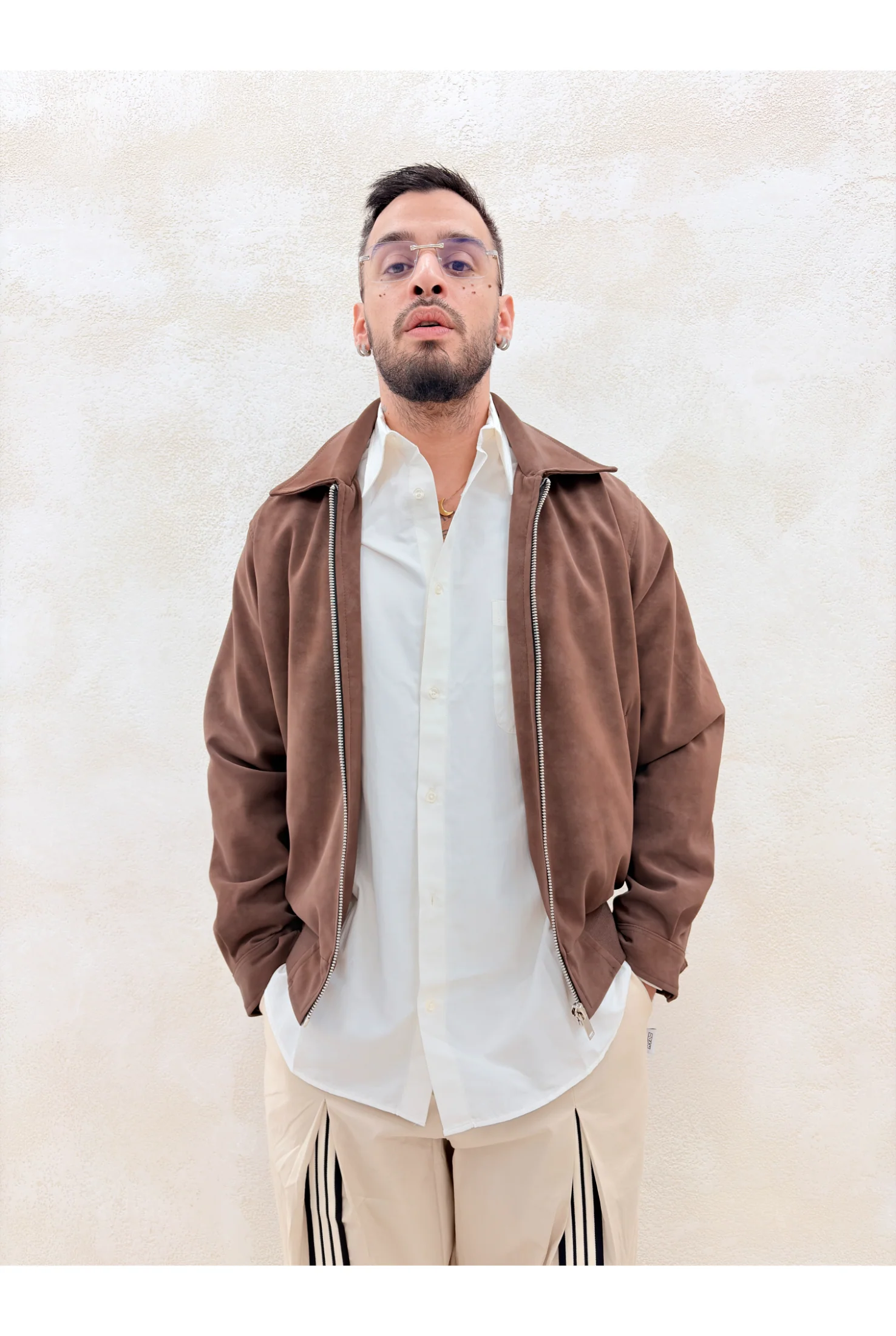 Giubbino MINIMAL Scamosciato M053 - Image 4