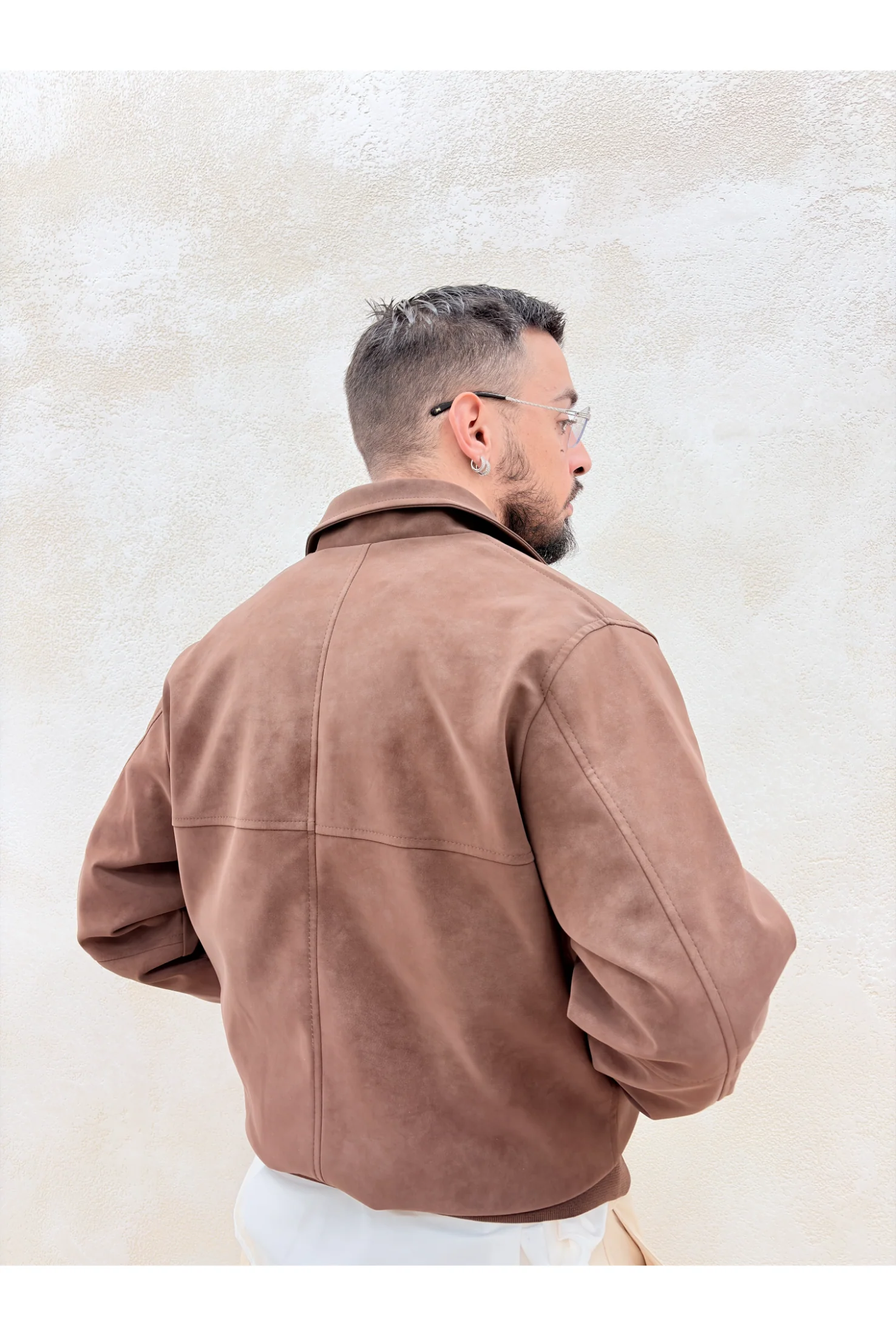 Giubbino MINIMAL Scamosciato M053 - Image 7