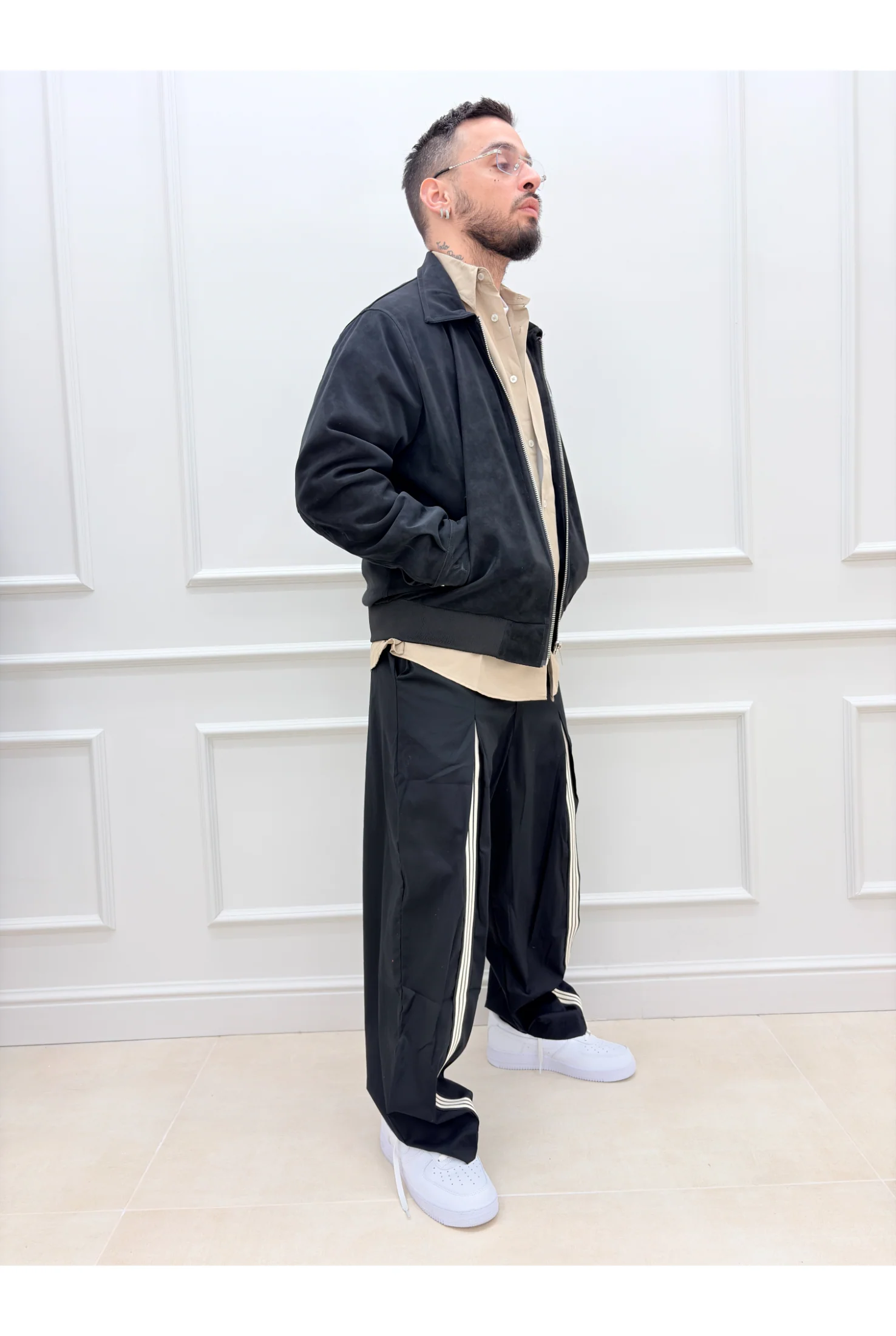 Giubbino MINIMAL Scamosciato M053 - Image 8