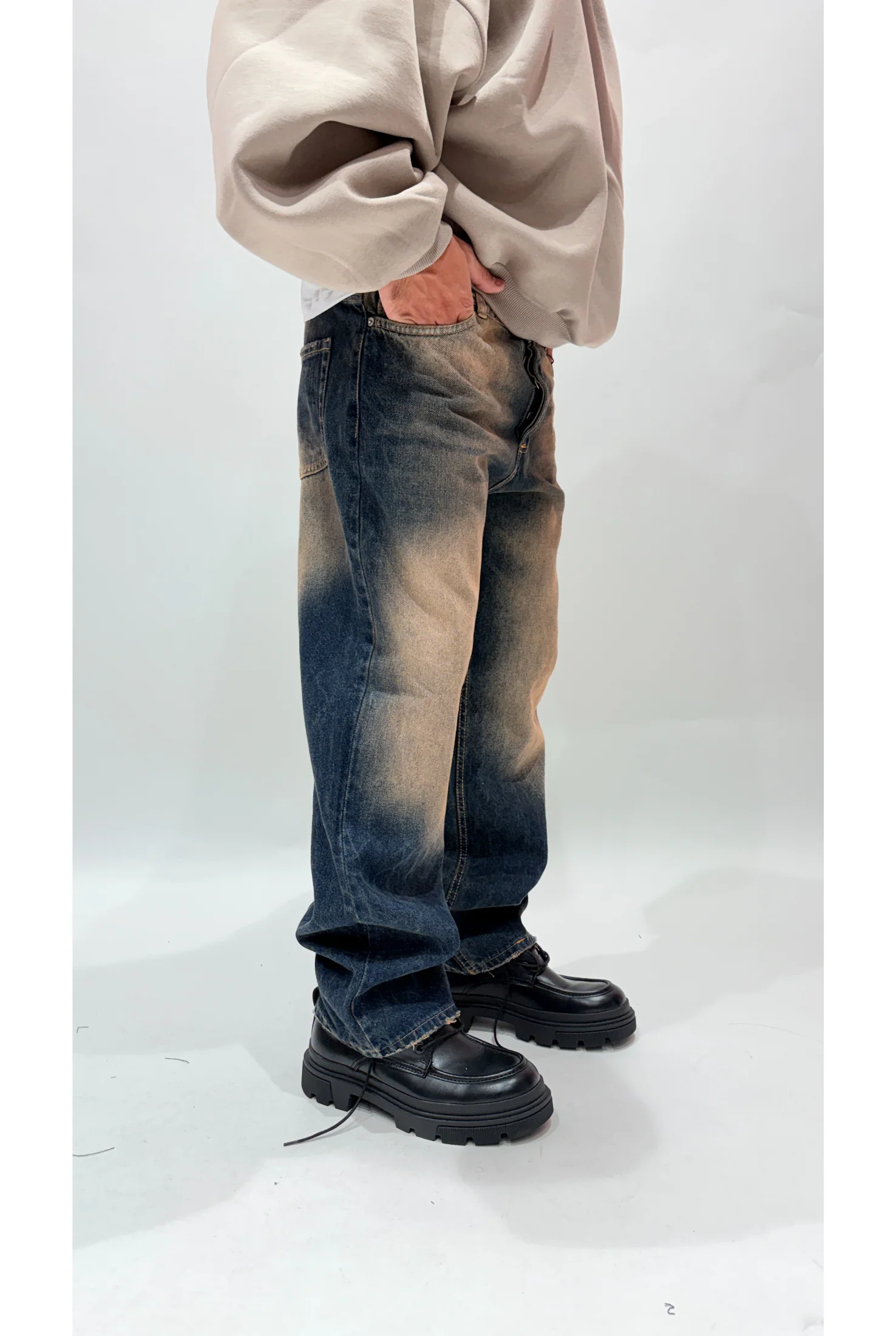 Jeans baggy PS2055 - Image 3