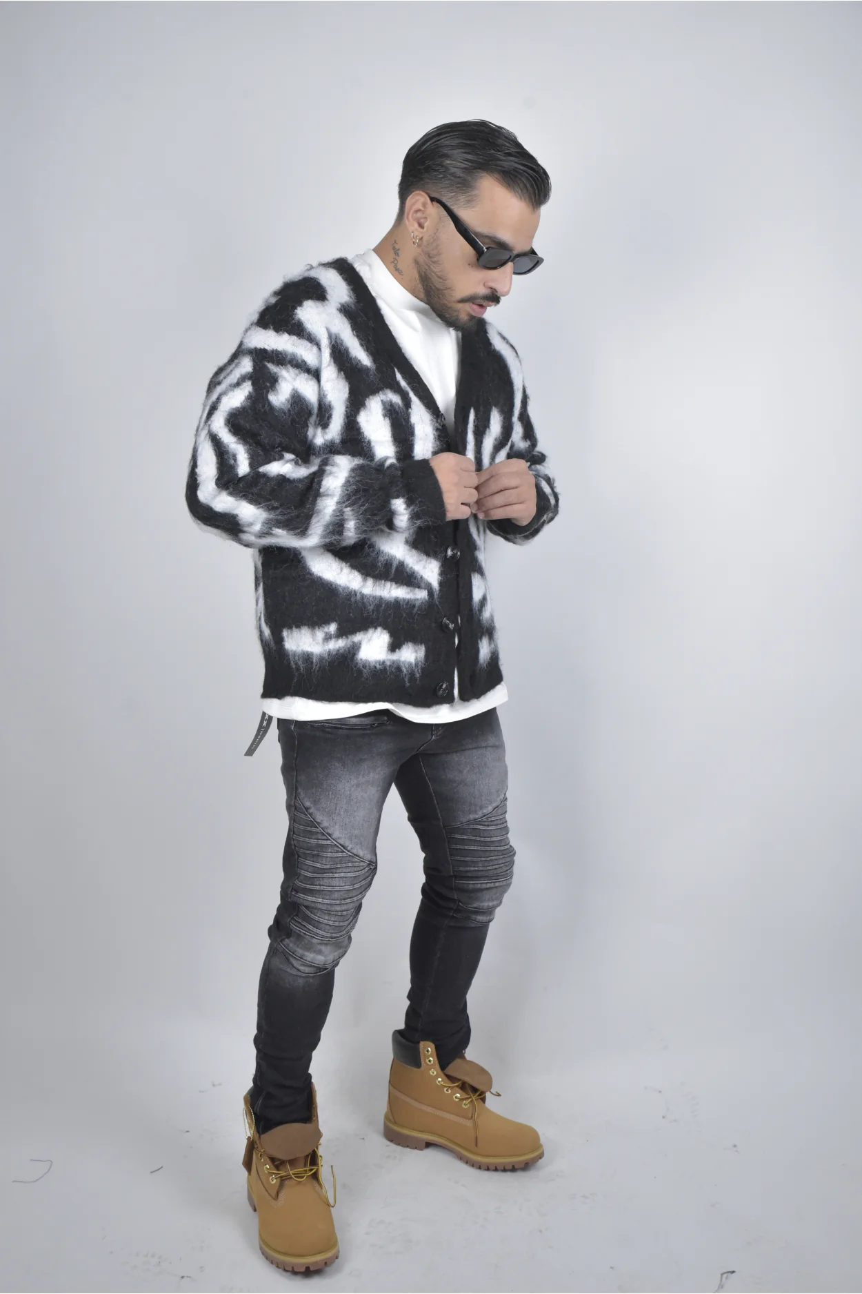 Jeans skinny ZCW1022 GREY - Image 4