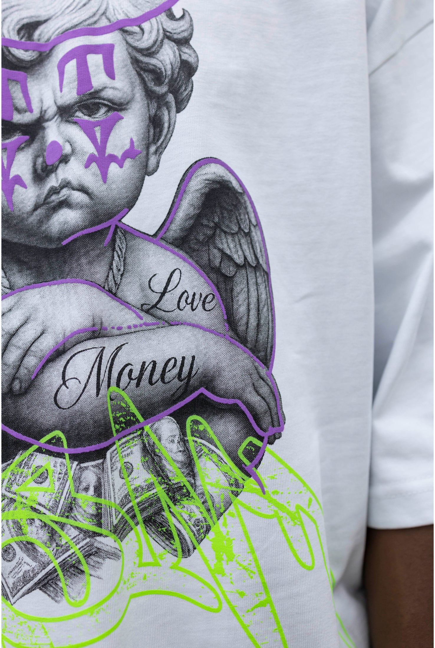 T-shirt PRESENT DAY Angel tattoo - Image 5