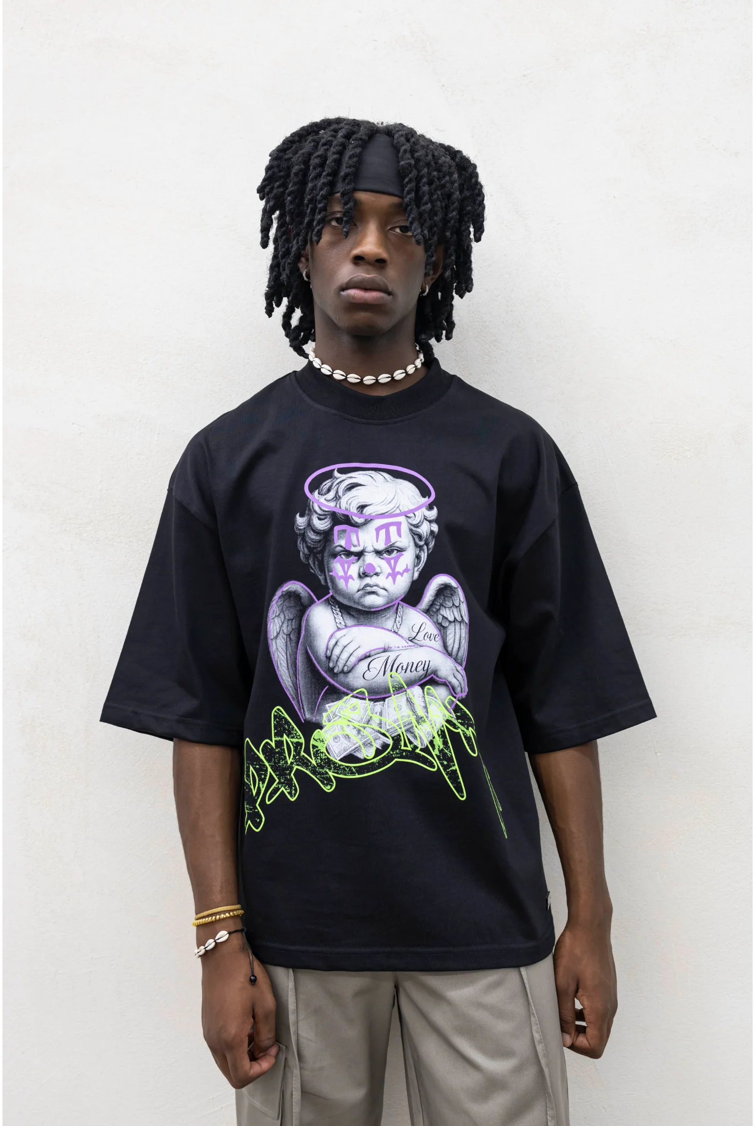 T-shirt PRESENT DAY Angel tattoo - Image 9