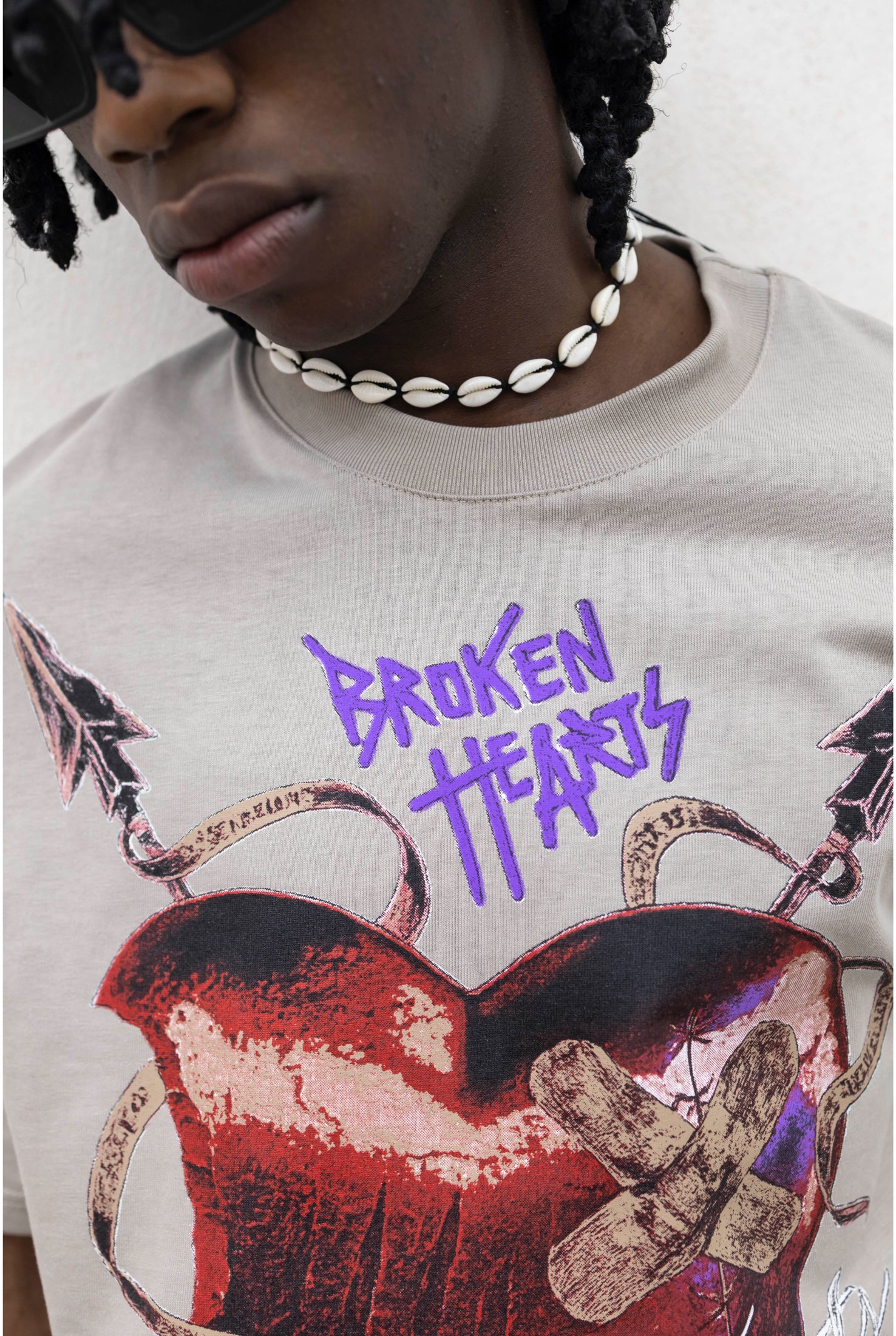 T-shirt PRESENT DAY Broken hearts - Image 5