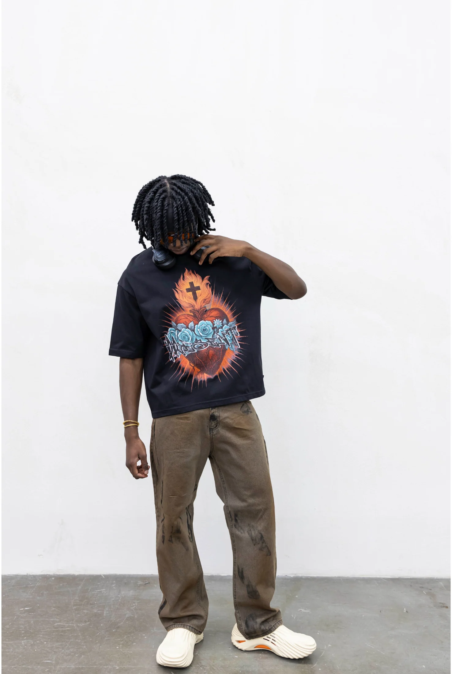 T-shirt TOKYO Heart and roses - Image 6